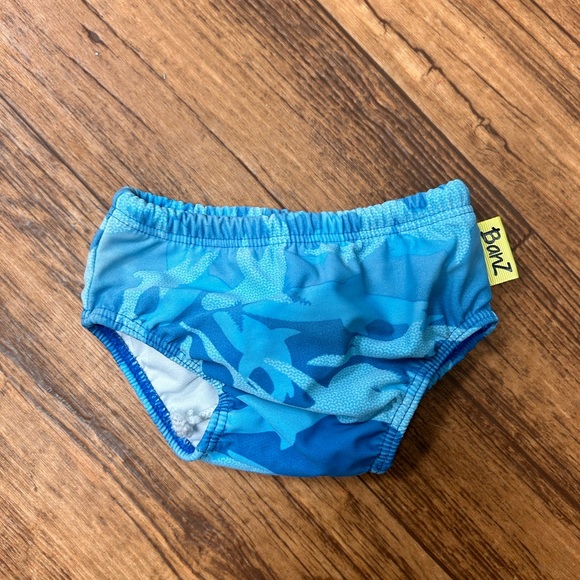 BaBy BanZ Other - (3/$30) Banz 3/6m blue shark print swim diaper